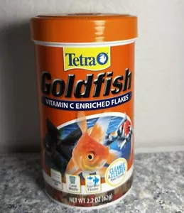 Tetra Goldfish Fish Food Vitamin C Flakes ~Clearer Water Complete Diet 62g 09/24 - Picture 1 of 4