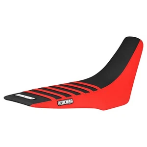 2009 Honda CRF 230M 230M Gripper Seat Cover RED/BLACK/RED rib #316 - Picture 1 of 4