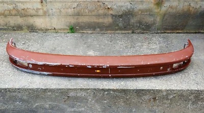 NICE USED ORIGINAL GENUINE PORSCHE 911 SC FRONT BUMPER BEAM W/O WASHERS BROWN 1 - Image 1 of 4