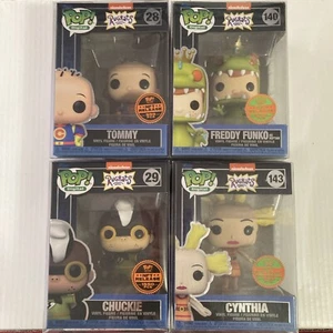 Digital Funko Pop! rugrats lot Chuckie #29 Tommy #28 Cynthia #143 Freddy #140 - Picture 1 of 24