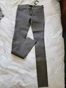 Diesel olivgrüne 100% Lammleder Raw Hose Gr. 44 (UVP: 1095€) - Bild 1 von 5