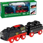 BRIO World Battery Powered Steaming Toy Train Engine for Kids Age 3 Years Up... 