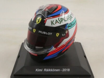Spark Helmet #7 Kimi Raikkonen F1 Ferrari 2018 1/5 SPARKED121 - Immagine 1 di 2