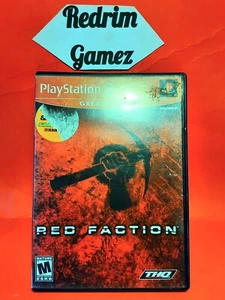 Red Faction COMPLETE Sony PS2 Video Games THQ Sci-Fi Shooter - Picture 1 of 3