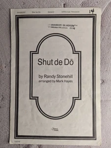 Shut De Do by Randy Stonehill arranged by Mark Hayes - Picture 1 of 2