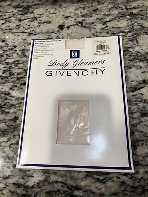 Givenchy 156 Body Gleamers Pantyhose Blush Size C Superbe Shimmery Vtg - Image 1 of 4