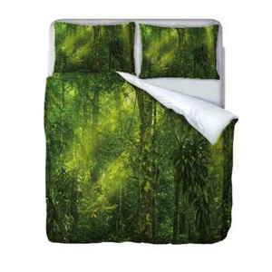 Green Grass Reduction 3D Print Duvet Quilt Doona Covers Pillow Case Bedding Sets - Bild 1 von 7