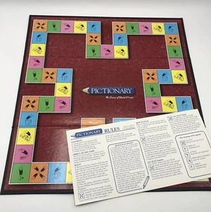 Pictionary Replacement Game Board And Instructions 2000 The Game Of Quick Draw - Picture 1 of 4