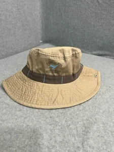 Kids Carter's Seaside Pier Surf and Skate Sun Hat Tan Size 4-7 NWT - Picture 1 of 7