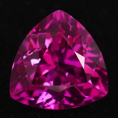 5.50 Ct Natural Certified RARE Utah Red Beryl Bixbite 10x10 mm Unheated Gemstone - Image 1 of 3