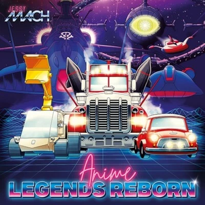 Tele80 "Anime Legends Reborn" CD by Jessy Mach—Masters of the Universe, Goldorak - Image 1 of 3