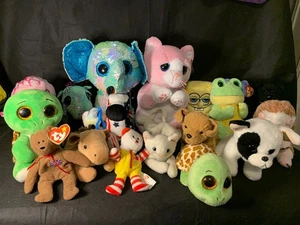 LOTE DE 18 TY GORRO BEBÉS, ABUCHEOS, VIENTRES, CLIPS ENVÍO GRATUITO - Imagen 1 de 17
