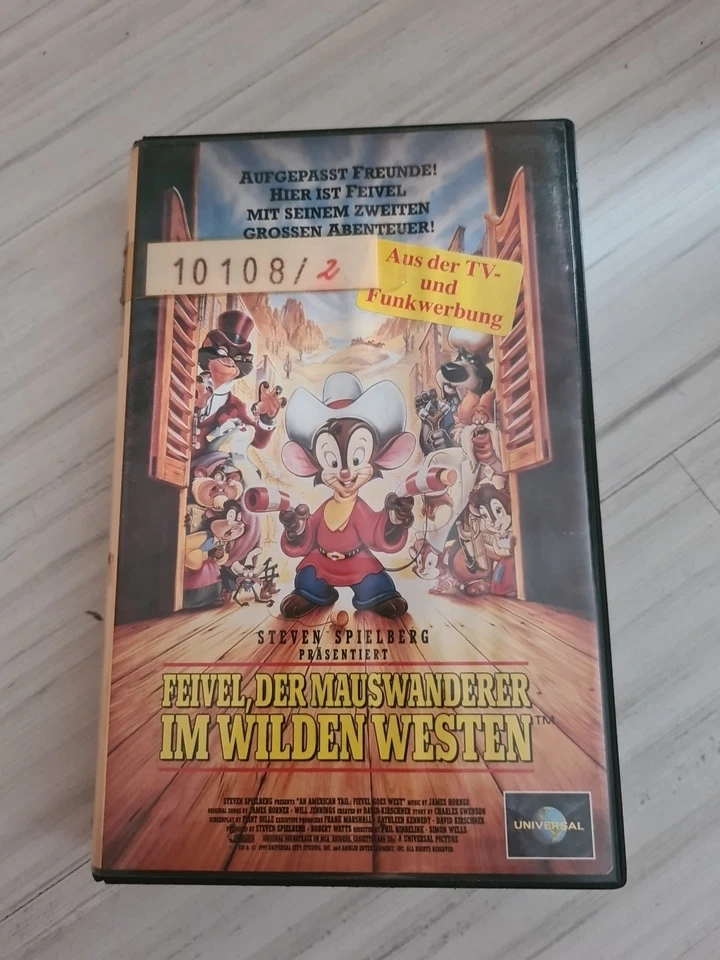 Feivel der Mauswanderer im wilden Westen - VHS - große Hartbox - 1993 - Bild 1 von 1