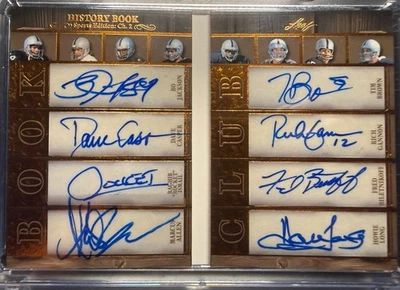 Libro deportivo Leaf History 2025 Raiders Greats automático Jackson Allen Brown largo #5/8 Foto 1 de 2