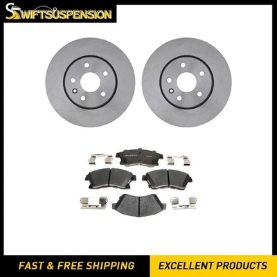 Rotores de freno de disco delanteros + pastillas de freno para Chevrolet Cruze 2010 2011 2012 2013 Foto 1 de 4