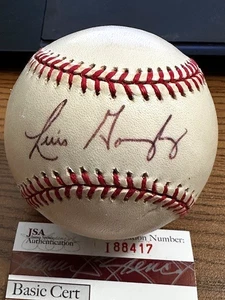 LUIS GONZALEZ 2 SIGNED AUTOGRAPHED ONL BASEBALL!  Astros, Diamondbacks, Cubs JSA - Picture 1 of 2