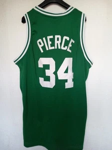 PIERCE CANOTTA BASKET NBA REEBOK NO MAGLIA JERSEY CAMISETA BOSTON CELTICS - Imagen 1 de 3