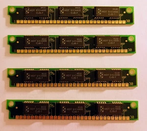 4x 1MB SIMM 30pin 1Mx9 Parity 70ns 3-Chip 2x MDT 51C4400CJB-7, 1x MDT 51C1000CJB - Afbeelding 1 van 1