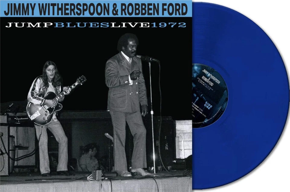 Jimmy Witherspoon & Robben Ford - Jump Blues Live 1972 [Indie Blue Vinyl] Foto 1 de 1