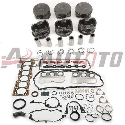 M54B30 Engine Overhaul Rebuild Kit 3.0T For BMW 330i 530i X3 X5 E46 E39 E36 Foto 1 de 4