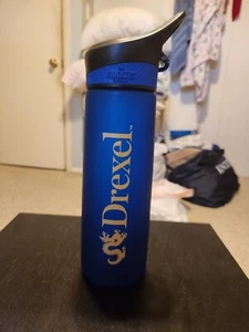 Drexel University Dragons Blue Tritan Sport Water Bottle-From The University - Picture 1 of 3