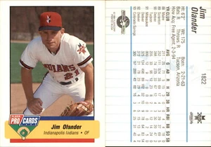 Jim Olander 1994 Fleer ProCards #1822 RC Card *AutographDen* FREE SHIP - Picture 1 of 1
