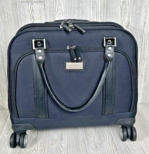 Samsonite Mobile Black Office Laptop Carry On Spinner Suitcase Telescopic Handle - Picture 1 of 24