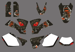 Calcomanías gráficas basculantes 125 200 250 300 400 450 525 para KTM EXC 2003 - Imagen 1 de 1