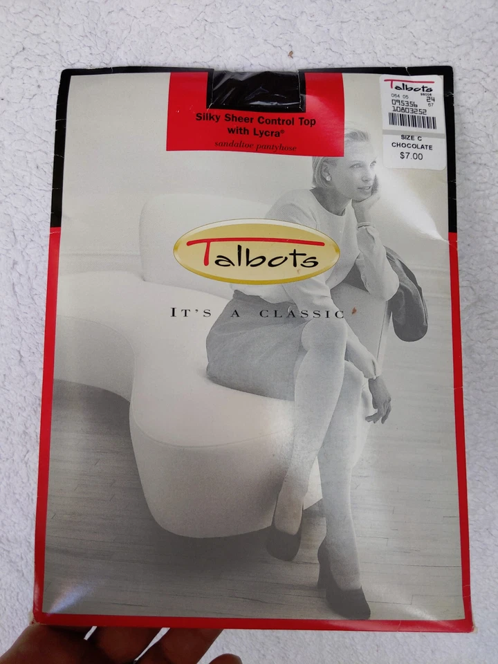 Pantimedias Talbots Top Sedoso Transparente Control con Lycra Talla C Chocolate Foto 1 de 4