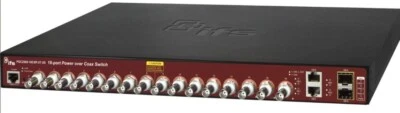 Interlogix P0C2502-16CXP-2T-2x 16 Port power Over Coax Switch Works Read  Info - Image 1 of 3