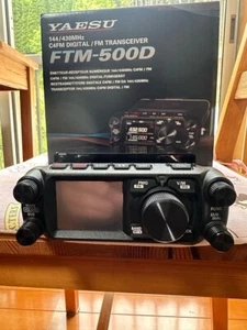 Tested SET Yaesu FTM-500D FTM-500DS C4FM/FM 144/430MHz Dual Band Transceiver 20W - Zdjęcie 1 z 6