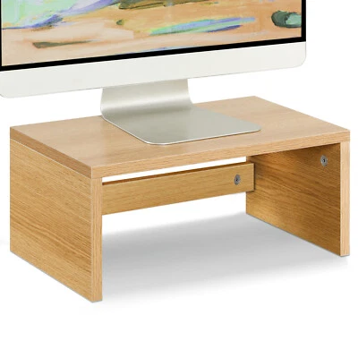 6.7 inch Higher Monitor Stand Riser for Desk Small TV/Screen/PC/Laptop Organiser - Image 1 of 4