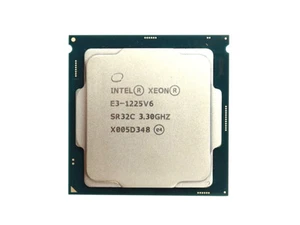INTEL XEON E3-1225 V6 3.3GHZ SOCKET LGA1151 4-CORE 4-THREAD CPU PROCESSOR SR32C - Picture 1 of 2