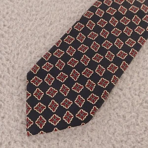 Brooks Brothers Tie Blue Red Stars Silk Made in USA 3.5"* - Picture 1 of 10