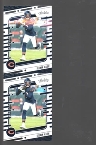 2 CARD LOT 2024 ABSOLUTE KEENAN ALLEN ERROR PARRALLEL & BASE - Picture 1 of 2