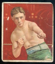 1910 BOXING Al Delmont TOBACCO Card C52  ITC Canada Like HASSAN T218 Prize FIGHT