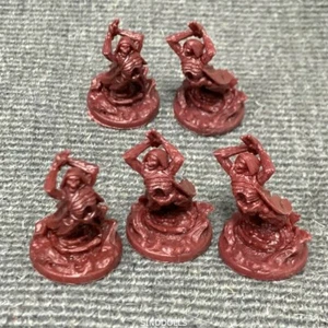 5x Skull Miniatures Court of the Dead Board Game Dungeons & Dragon D&D Figures - Picture 1 of 5