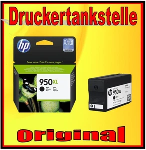 original HP 950XL Schwarz Officejet Pro 8600 8615 8620 8625 8630 8640 8660 251D - Bild 1 von 2