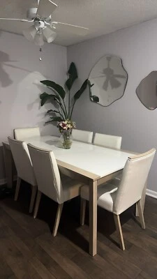 dining table set for 6 modern - Image 1 of 3