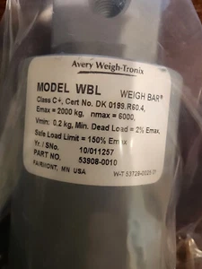 AVERY WEIGHT-TRONIX WBL 2000kg 53908-0010 W-T 53729-0025 01 / 53729002501 NEU - Bild 1 von 5