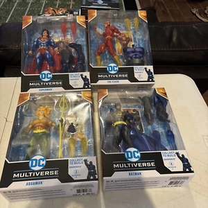 McFarlane Justice League Task Force DC Multiverse Bundle Lot BAF Darkseid - Picture 1 of 10