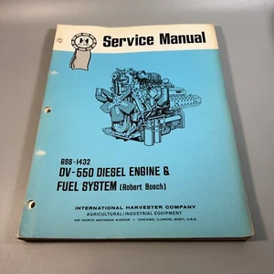 International Harvester DV-550 Engines and Fuel System Service Repair Manual - Picture 1 of 10