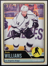 2012-13 12/13 O-Pee-Chee #4 Justin Williams Los Angeles Kings