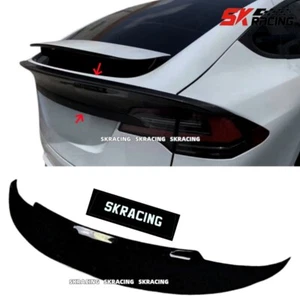 Fits 2016-2023 Model X Utility 4-Door Glossy Black New Style Rear Spoiler Wing - Picture 1 of 9