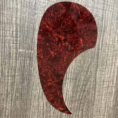 NOS Genuine Martin OOO Red Tortoise Acoustic Guitar Pickguard Self Adhesive Back - Изображение 1 из 4