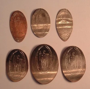 1983 ROCHESTER NUMISMATIC ASSOCIATION  ELONGATED 1C-$1.00 6 COIN SET - Picture 1 of 2