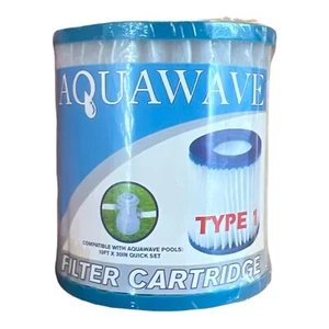 Lot Of 7 Aquawave filter cartridge Type 1 quick set pool 10 ft x 30 in - Picture 1 of 1