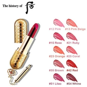 [The History of Whoo]GONGJINHYANG:MI LUXURY LIPSTICK korea Makeup - Picture 1 of 17