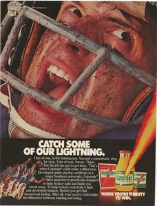 Vintage Print Ad Gatorade - Catch Some Of Our Lightning - Sept 1979 11"x8" - Picture 1 of 5