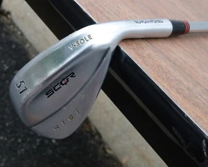 Scor 4161 V-Sole, 51 degree golf wedge RH, KBS firm Genius12 shaft, Scor grip - Picture 1 of 8